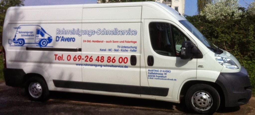 Rohrreinigung-Schnellservice D'Avero