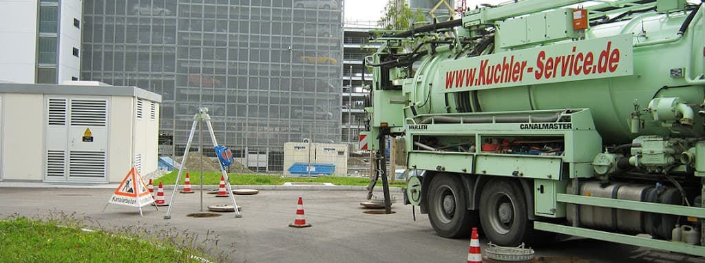 Kanalreinigung München GmbH Saugfahrzeug Spülwagen Entsorgung