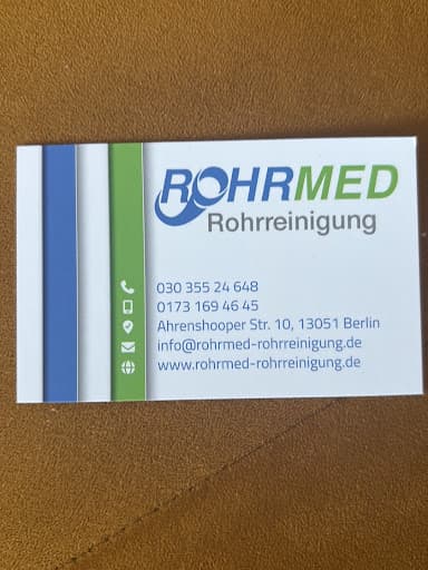 ROHRMED Rohrreinigung Berlin — Kundenfoto